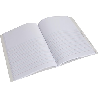 Staples® Composition Notebooks, 7.5" x 9.75", Specialty Ruled, 100 Sheets, Multicolor, 12/Carton (42079CT)