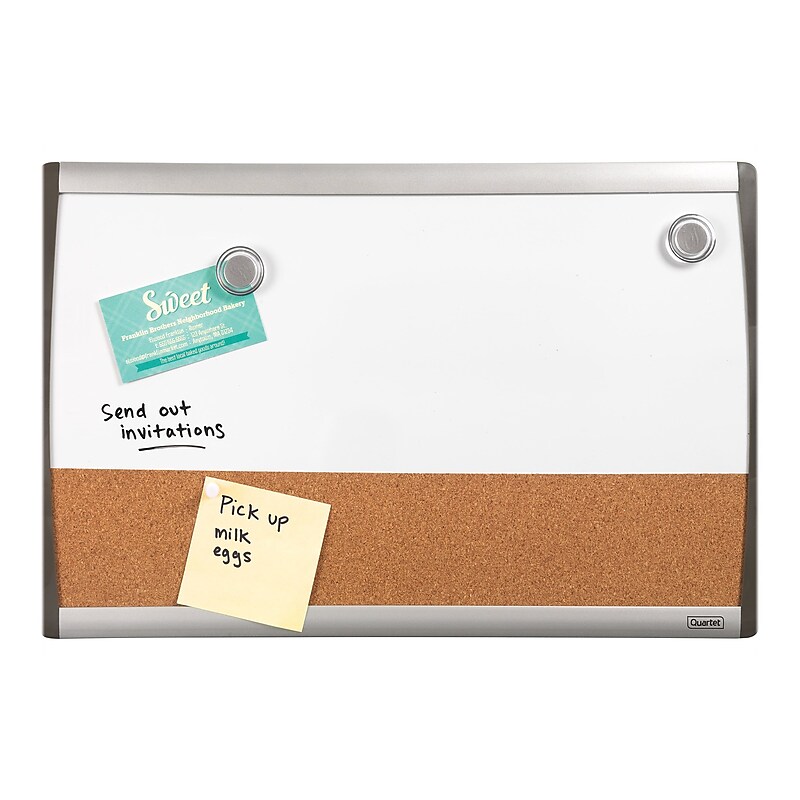 Staples Combination Board Dry-Erase Whiteboard, 11" x 17" (28211-US) image 1