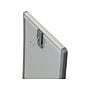 Quartet Arc Cubicle Cork & Dry Erase Whiteboard, Aluminum Frame, 2.5' x 1.5' (ARCCB3018)~#|#~sp42125899_sc7