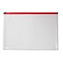 Staples Poly Zip File Pocket, 1" Expansion, Legal Size, Assorted Colors (51837)~#|#~sp42126185_sc7