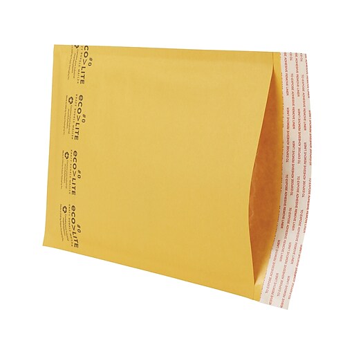 Polyair Self Seal Bubble Mailer 3m 8 1/4" x 12 1/4", 100/Carton at Staples