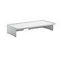 Poppin Non-Adjustable Monitor Riser, White (102092)~#|#~sp42126232_sc7