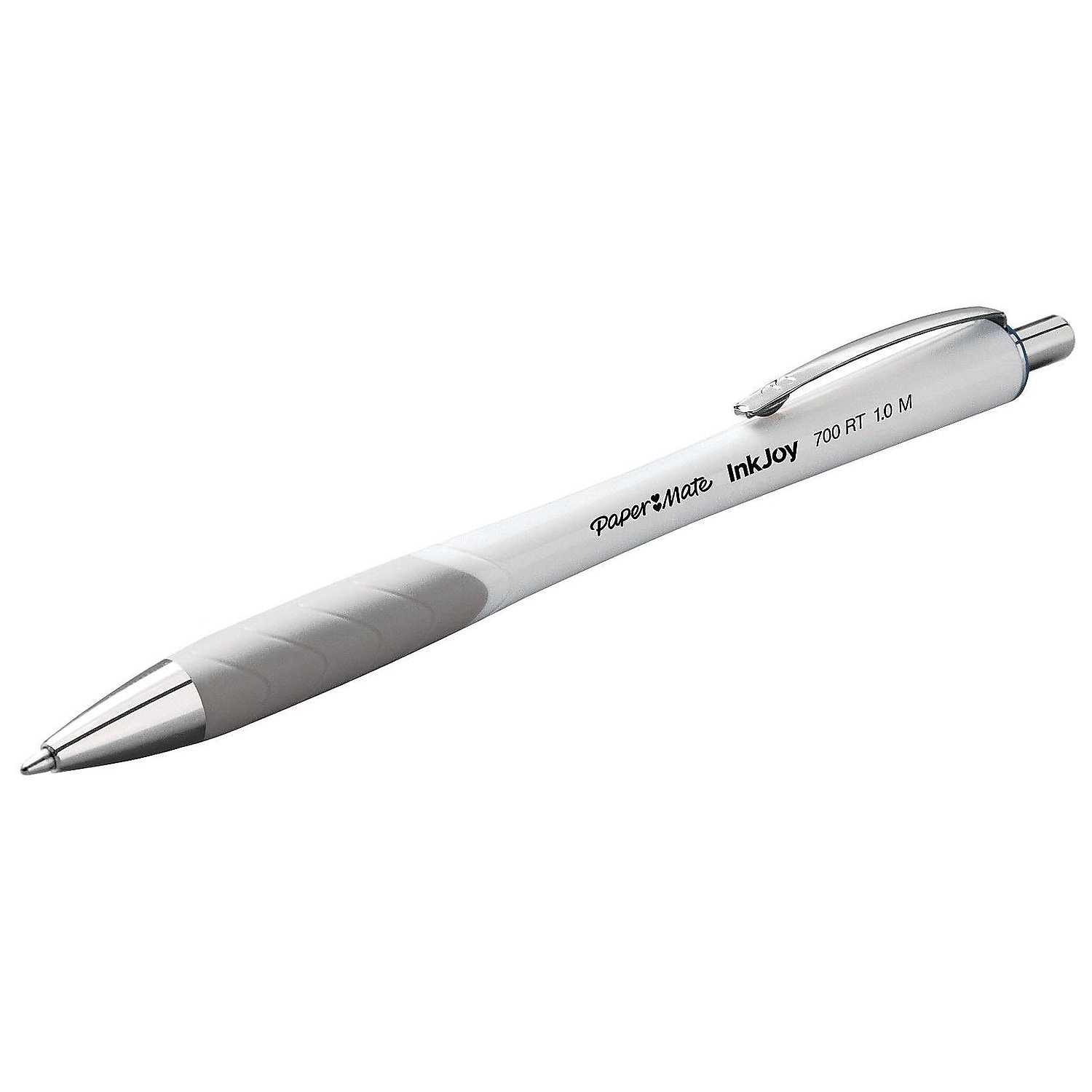Paper Mate InkJoy 700 RT Retractable Ballpoint Pen 1mm Blue Ink White Barrel - Picture 2 of 9