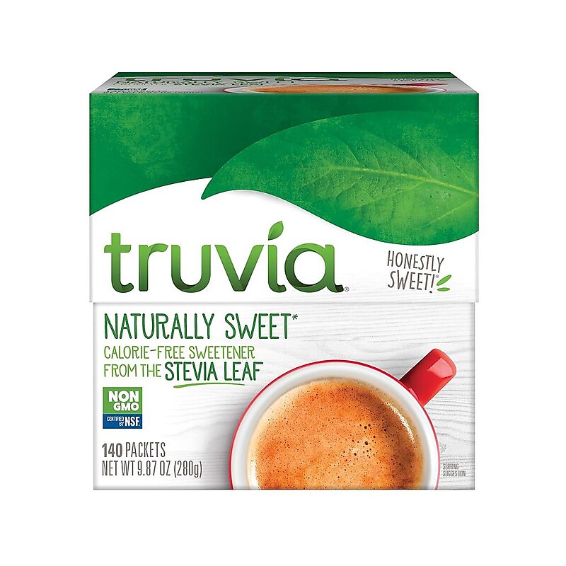 Truvia Natural Sweetener Packets, 140/Box (BBD02054) image 1