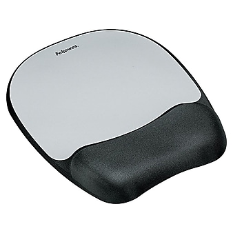 Staples Gel Mouse Pad/Wrist Rest Combo Blue Crystal (18259) ST61807