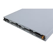 Staples Folding Table, Light Duty, 72"L x 30"W, White Granite (79157)