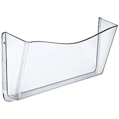 Azar Document Holders, Clear Polystyrene, 4/Pack (AZA250025) | Staples