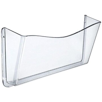 Azar Document Holders, Clear Polystyrene, 4/Pack (250035) | Staples