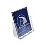 Azar Brochure Holder, 9.17" x 9.8", Vertical, Table Top, Clear, Plastic, 2/Pack (AZA252385)~#|#~sp42126552_sc7