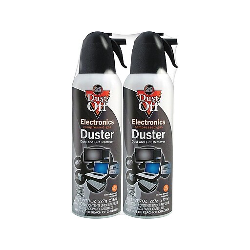 Falcon DustOff Air Dusters, 7oz., 2/Pack (DPSM2) Staples