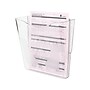 Deflect-O Euro-Style DocuPocket Single Pocket Plastic Letter/Legal Size Wall File, Clear (63001)~#|#~sp42127089_sc7