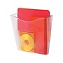 Deflect-O Euro-Style DocuPocket Single Pocket Plastic Letter/Legal Size Wall File, Clear (63001)~#|#~sp42127090_sc7