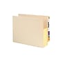 Smead End Tab File Pocket, Reinforced Straight-Cut Tab, 5-1/4" Expansion, Fully-Lined Gusset, Letter Size, Manila (75174)~#|#~sp42127121_sc7