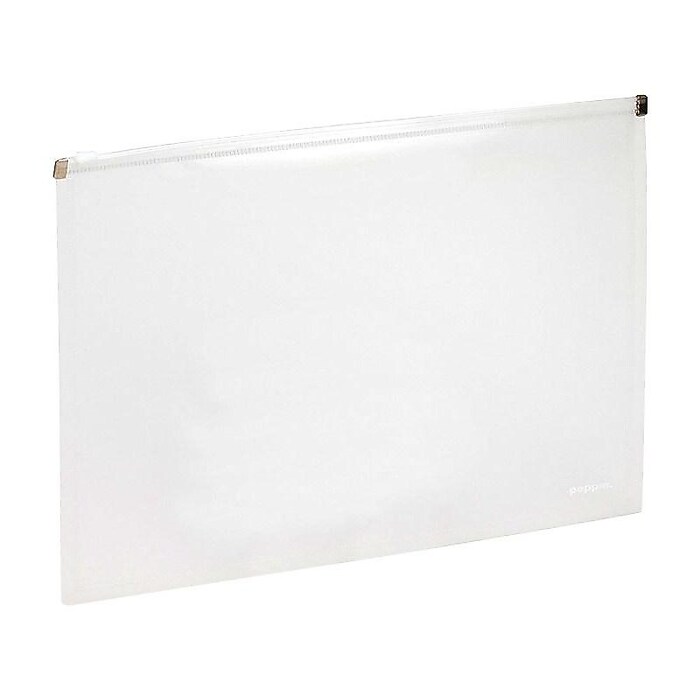 Poppin Poly Wallets, Letter Size, Clear, 3/Pack (100142) | Staples