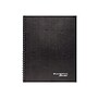 Cambridge Professional 1-Subject Professional Notebook, 8.5" x 11", Wide Ruled, 80 Sheets, Black (06062)~#|#~sp42127297_sc7