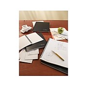 Cambridge Limited 1-Subject Notebook, 5" x 8", Wide Ruled, 80 Sheets, Black (06074)