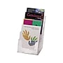 Deflecto Literature Holder, 5.83" x 8.27", Vertical, Wall Mounted, Clear Plastic (77901)~#|#~sp42127388_sc7