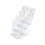 Staples® Literature Holder for Leaflets, Crystal Clear Plastic (77701)~#|#~sp42127389_sc7