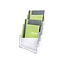 Deflect-O Literature Holder, 8.5" x 11", Vertical, Desktop/Wall, Clear Plastic (ST17200)~#|#~sp42127393_sc7