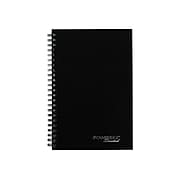 Cambridge Limited 1-Subject Notebook, 5" x 8", Wide Ruled, 80 Sheets, Black (06074)