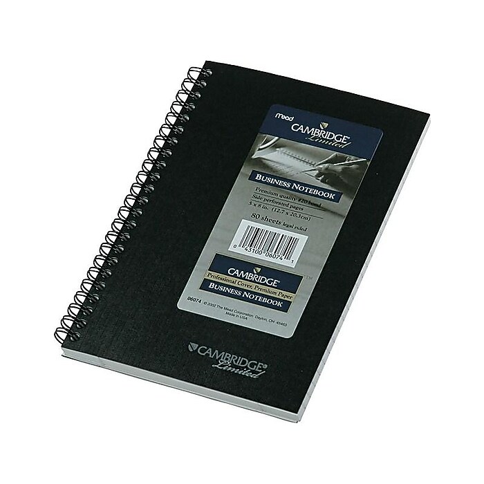 Cambridge 1-Subject Notebooks, 5