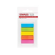 Staples Stickies Page Flags, Multicolor, 0.5" Wide, 125/Pack (11147-CC)