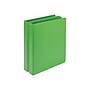 Samsill Fashion Colors 1" View Binders, 3-Ring , Made in USA, Chartreuse, 2/Pack (U86378)~#|#~sp42153328_sc7