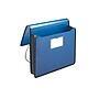 Smead Premium Poly Wallet, 5-1/4" Expansion, Letter Size, Navy Blue (71503)~#|#~sp42153334_sc7