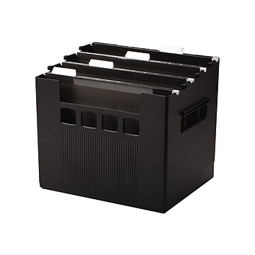 Vaultz Locking Mobile File Chest, Letter/Legal, Tactical Black