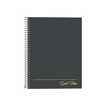 Ampad Gold Fibre Professional Notebook, 7.25" x 9.5", Cornell Ruled, 84 Sheets, Assorted Colors (TOP 20-817)
