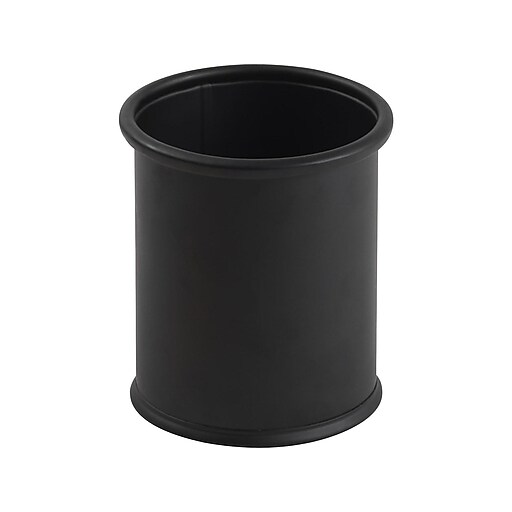 Staples Pencil Holder, Brushed Black Metal (20050CC) at Staples