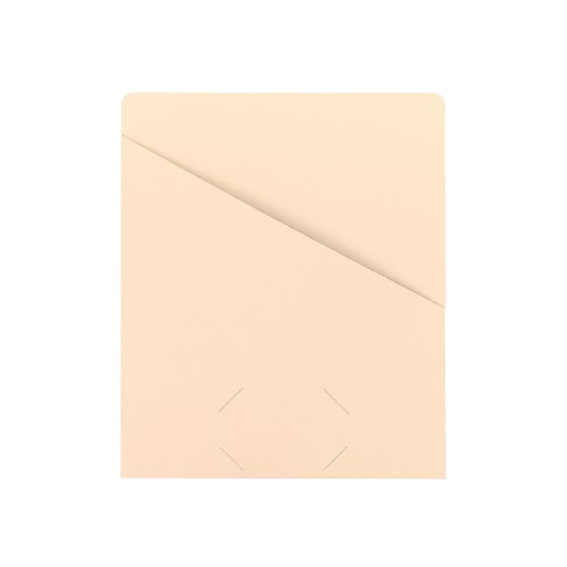 Smead Organized Up Slash File Jackets Letter Size Manila 25 Pack 