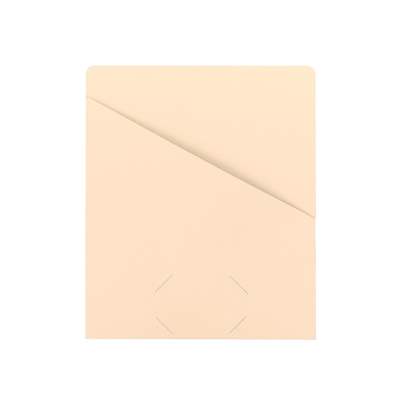 Smead Organized Up Slash File Jackets, Letter Size, Manila, 25/Pack (75430) image 1