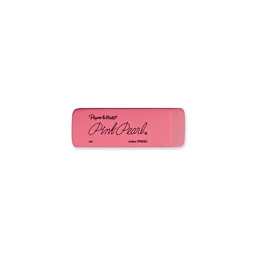 Paper Mate® Pink Pearl Eraser, Medium, 24/pk (70520) (70520) at Staples