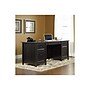 Sauder Edge Water Collection 65" Wood Executive Desk, Estate Black (409042)~#|#~sp42167071_sc7