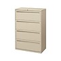 HON Brigade 700 Series 4-Drawer Lateral File Cabinet, Locking, Putty/Beige, Letter/Legal, 36"W (H784.L.L)~#|#~sp42167604_sc7