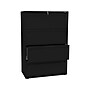 HON Brigade 700 Series 4-Drawer Lateral File Cabinet, Locking, Black, Letter/Legal, 36"W (H784.L.P)~#|#~sp42167615_sc7