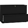 HON Brigade 700 Series 2-Drawer Lateral File Cabinet, Locking, Black, Letter/Legal, 42"W (H792.L.P)~#|#~sp42167621_sc7