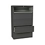 HON Brigade 700 Series 5-Drawer Lateral File Cabinet, Locking, Letter/Legal, Charcoal, 42"W  (HON795LS)~#|#~sp42167655_sc7