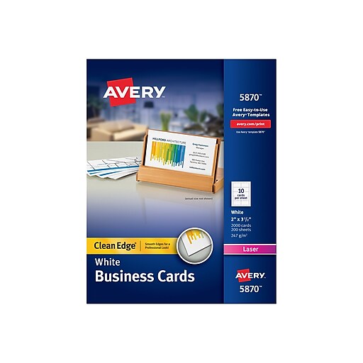 Shop Staples For Avery R Two Side Printable Clean Edge R