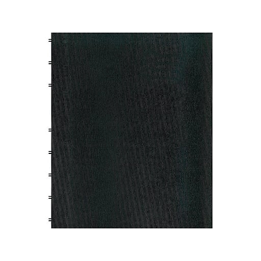 150 Pages 9.25 x 7.25 inches AF9150.44 Black Blueline MiracleBind Notebook 