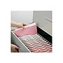 Smead File Folders, 1/3-Cut Tab, Letter Size, Pink, 100/Box (12643)~#|#~sp42170676_sc7