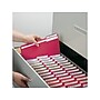 Smead File Folders, 1/3-Cut Tab, Letter Size, Red, 100/Box (12743)~#|#~sp42170732_sc7