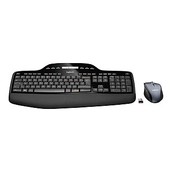 Logitech Desktop MK710 Wireless Keyboard & Mouse, Black (920-002416)