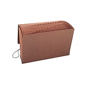 Smead TUFF Redrope Reinforced Expanding File, 1-31 Index, Legal Size, 31-Pocket, Brown (70369)