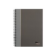 TOPS Royale Executive Notebook, 8.25" x 11.75", College Ruled, 96 Sheets, Black/gray (TOP 25332)