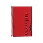 TOPS Classified Colors 1-Subject Notebooks, 5.5" x 8.5", Narrow Ruled, 100 Sheets, Red (73505)~#|#~sp42174262_sc7