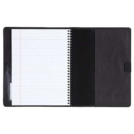 Cambridge® Refillable Notebook Cover, Business Notebook Included, 6" x