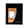 Cambridge 1-Subject Professional Notebooks, 8.88" x 11", Wide Ruled, 80 Sheets, Black (06132)~#|#~sp42174283_sc7