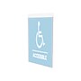 Deflect-O Image Document Holder, 11" x 17", Vertical, Wall Mounted, Clear Plastic (DEF68001)~#|#~sp42175443_sc7
